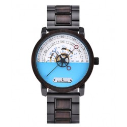 Pánské dřevěné mechanické hodinky Bobo Bird GT043 hnědé