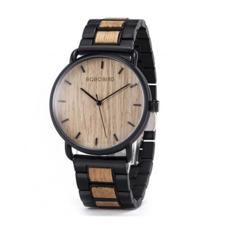 Pánské dřevěné hodinky Bobo Bird GT023 přírodní
