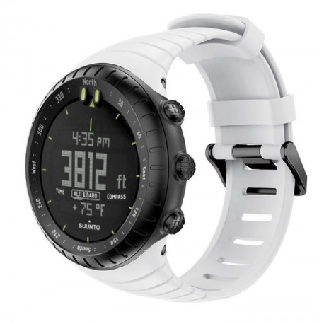 Silikonový řemínek pro Suunto Core bílý