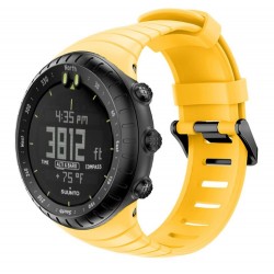 Silikonový řemínek pro Suunto Core žlutý