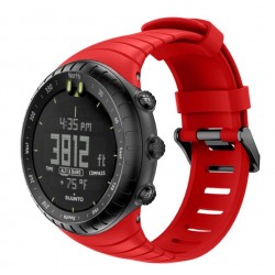 Silikonový řemínek pro Suunto Core červený