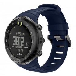 Silikonový řemínek pro Suunto Core modrý
