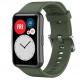 Silikonový řemínek pro Huawei Watch Fit 2 zelený