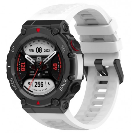 Silikonový řemínek pro Amazfit T-Rex 2 bílý