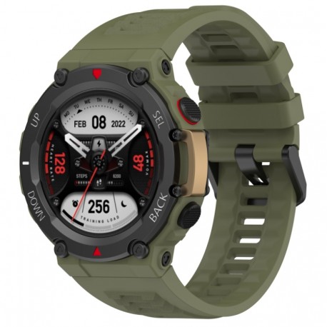Silikonový řemínek pro Amazfit T-Rex 2 zelený