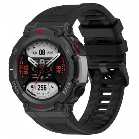 Silikonový řemínek pro Amazfit T-Rex 2 černý