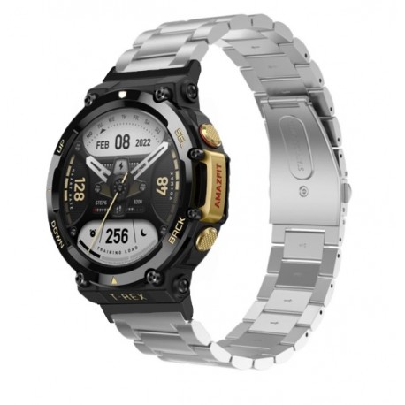 Kovový řemínek pro Xiaomi T-Rex 2 stříbrný