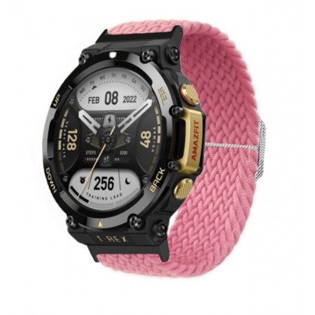 Nylonový řemínek pro Amazfit T-Rex 2 růžový