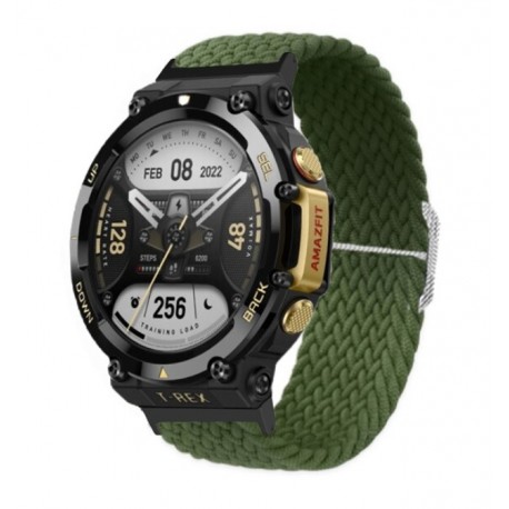Nylonový řemínek pro Amazfit T-Rex 2 zelený
