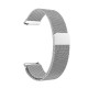 Řemínek Milánský tah pro Niceboy X-fit Watch Pixel stříbrný