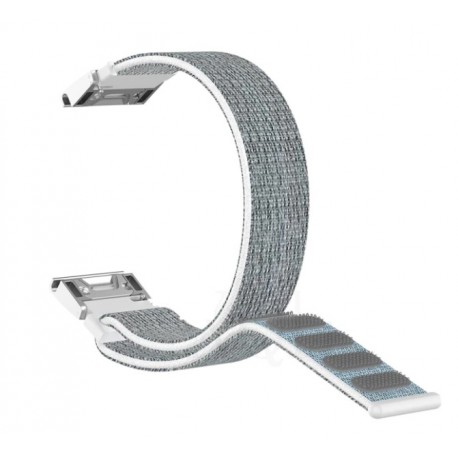Nylonový řemínek pro Garmin Epix 2 stříbrný