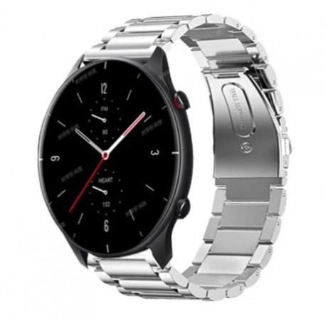 Kovový řemínek pro Xiaomi Amazfit GTR 2 stříbrný