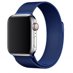Řemínek Milánský tah pro Apple Watch Ultra 49mm modrý