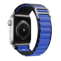 Alpský tah pro Apple Watch Ultra 49mm černo-modrý