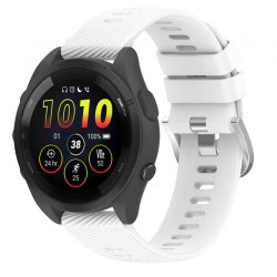 Silikonový řemínek pro Garmin Forerunner 265S bílý
