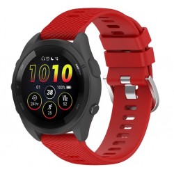 Silikonový řemínek pro Garmin Forerunner 265S červený