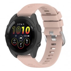 Silikonový řemínek pro Garmin Forerunner 265S růžový