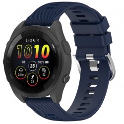 Silikonový řemínek pro Garmin Forerunner 265S modrý