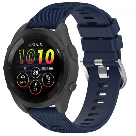 Silikonový řemínek pro Garmin Forerunner 265S modrý