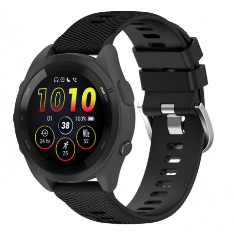 Silikonový řemínek pro Garmin Forerunner 265S černý