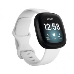 Sportovní silikonový řemínek pro Fitbit Sense 2 bílý