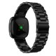 Kovový řemínek pro Fitbit Sense 2 černý