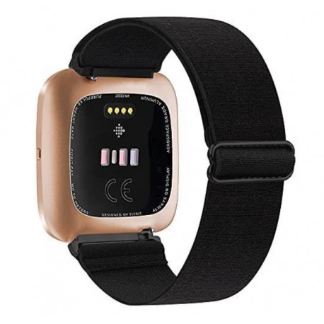 Nylonový řemínek pro Fitbit Sense 2 černý