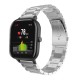 Kovový řemínek pro Amazfit Bip 5 stříbrný