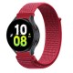Nylonový řemínek pro Samsung Galaxy Watch 6 Classic 43mm červený