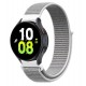 Nylonový řemínek pro Samsung Galaxy Watch 6 Classic 47mm stříbrný