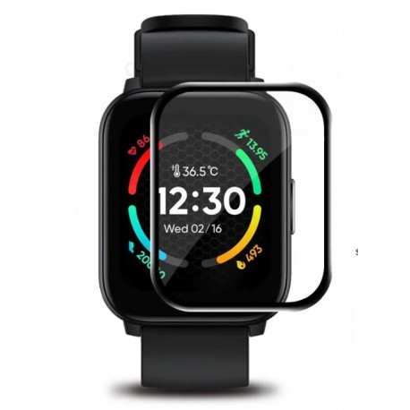 2x Full Cover 3D tvrzené sklo 9H pro Amazfit Bip 5