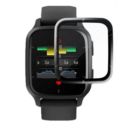 2x Full Cover 3D Hybridní sklo pro Garmin Venu Sq