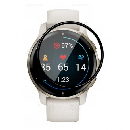 Full Cover 3D Hybridní sklo pro Garmin Venu 2S