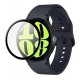 2x Full Cover 3D Hybridní sklo pro Samsung Galaxy Watch 4 Classic 42mm