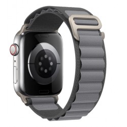 Alpský tah pro Apple Watch Series 9 41mm šedý