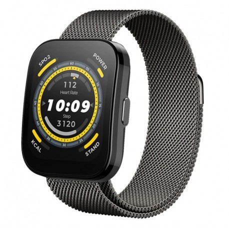 Řemínek Milánský tah pro Amazfit Bip 5 černý