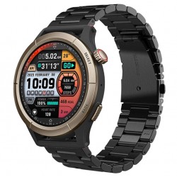 Kovový řemínek pro Amazfit Cheetah Pro černý