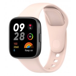 Silikonový řemínek pro Xiaomi Redmi Watch 3 Active růžový