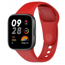 Silikonový řemínek pro Xiaomi Redmi Watch 3 Active červený