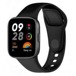 Silikonový řemínek pro Xiaomi Redmi Watch 3 Active černý