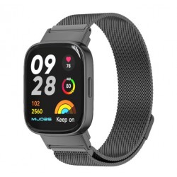 Řemínek Milánský tah pro Xiaomi Redmi Watch 3 Active černý