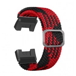 Nylonový řemínek pro Xiaomi Redmi Watch 3 Active černo-červený