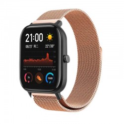 Řemínek Milánský tah pro Niceboy X-fit Watch 2 růžový