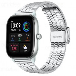 Kovový Premium řemínek pro Niceboy X-fit Watch 2 stříbrný