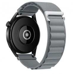 Řemínek Alpský tah pro Samsung Galaxy Watch 6 Classic 47mm šedý