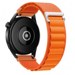 Řemínek Alpský tah pro Samsung Galaxy Watch 6 Classic 43mm oranžový